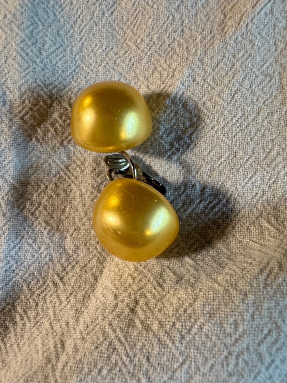 50’s/60’s Marvella Brand Button Screw back  Earrings